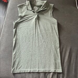 Slazenger Sleeveless Green Muscle Tee